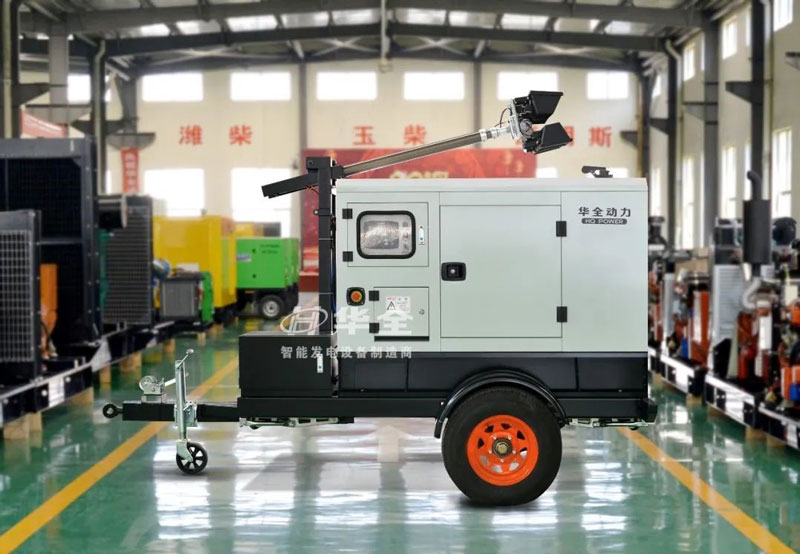 戶外施工用柴油發電機組